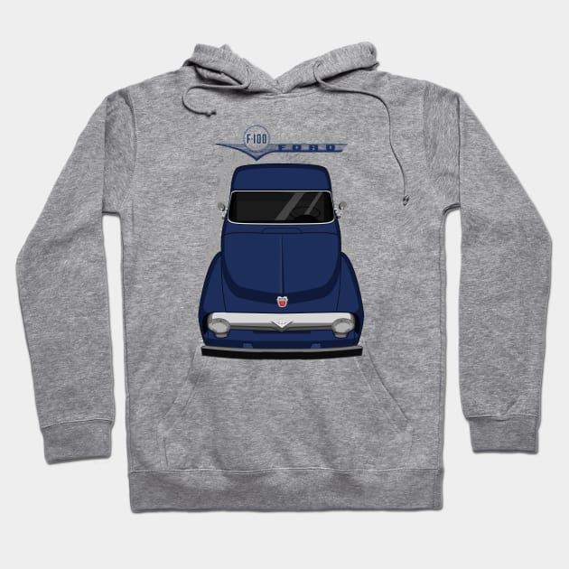 Ford F100 2nd gen - Blue Hoodie by V8social
